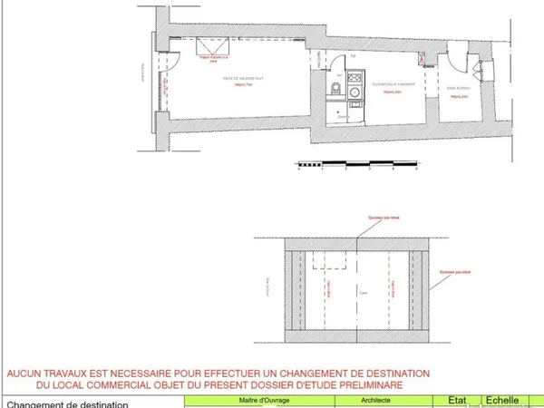 Local commercial / habitation