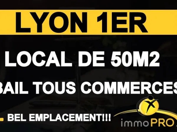 Vente / Local commercial - 50 m²