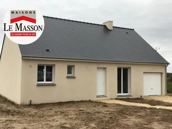 Maison 5 pièces - 84 m² habitables + garage