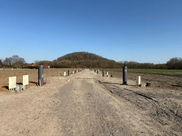 Terrain 387 m²