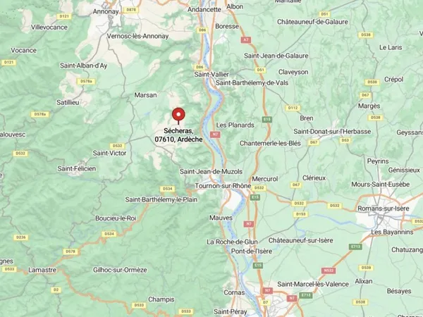 Terrain à vendre à Sécheras (07610) - 59 000 € - Idéal pour v...