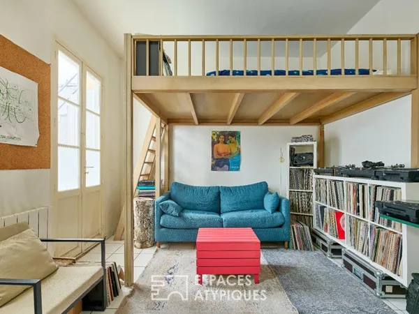 Appartement sur cour à optimiser aux Abbesses