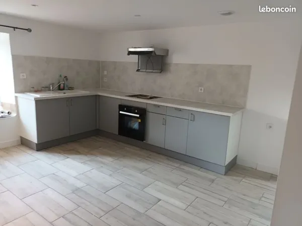 Appartement F3 sans extérieur