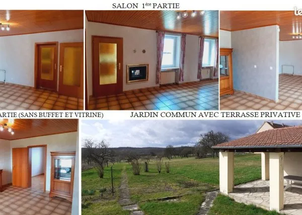 Appartement T4 de 85 m² plain-pied dans un cadre naturel à Farschviller