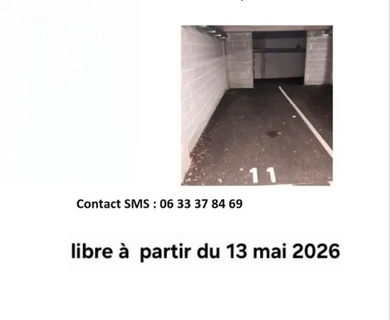 Place parking sous sol