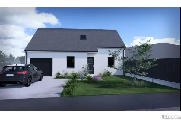 Terrain de 270 m² à Tiercé