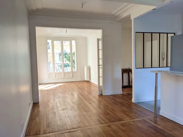 Loue appartement 4 pièces 74m², 2 chambres, cuisine équipée - Asnières-sur-Seine (92) - Centre Volta