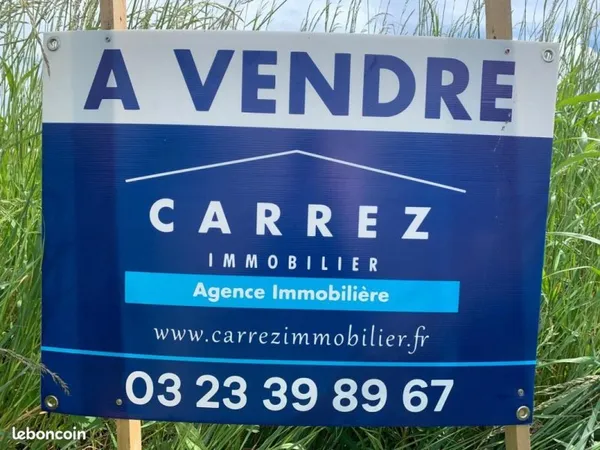 Terrain 822 m² Chauny