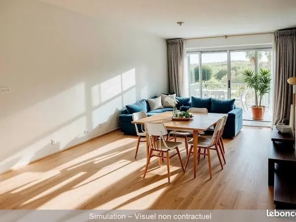 Appartement 3 pièces 68 m²