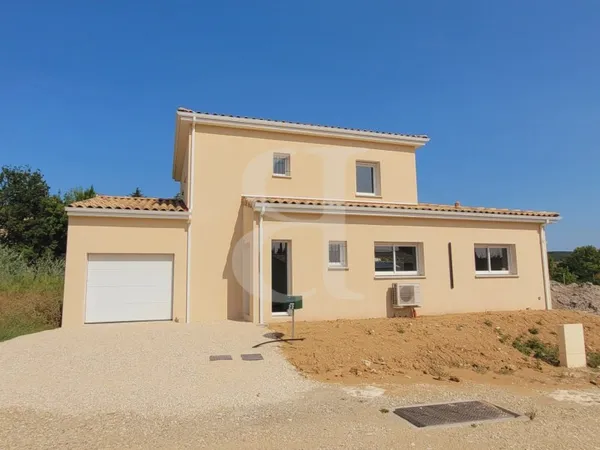 Villa neuve avec garage et terrain Région de Grignan