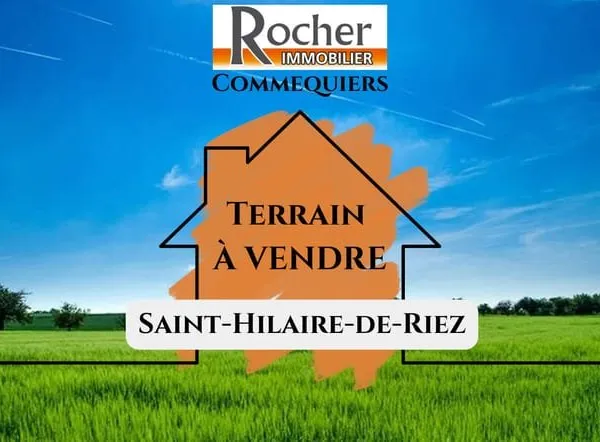 SAINT-HILAIRE-DE-RIEZ - Terrain à bâtir de 680 m² dans un cadre calme et boisé