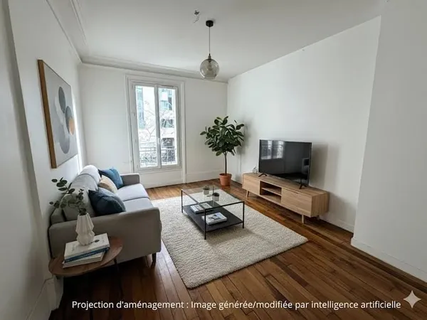 Appartement 3 pièces 58 m²