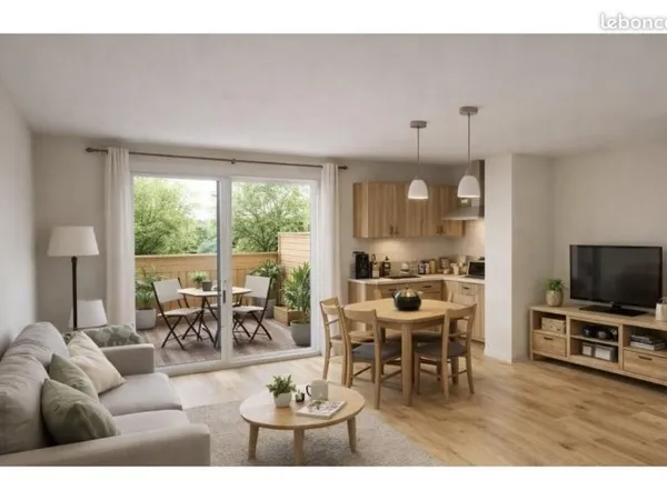 Appartement 2 pièces 43 m²