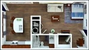 Appartement 1 pièce 18 m²