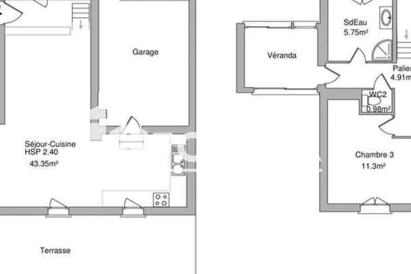 Maison Location Saran 4p 94m² 981€