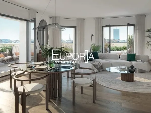 Appartement T4 de 90m² avec extérieur de 13m2 en plein centre