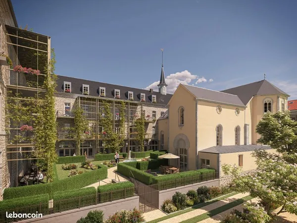 Joli T3 en duplex, avec jardin, quartier Saint Claude