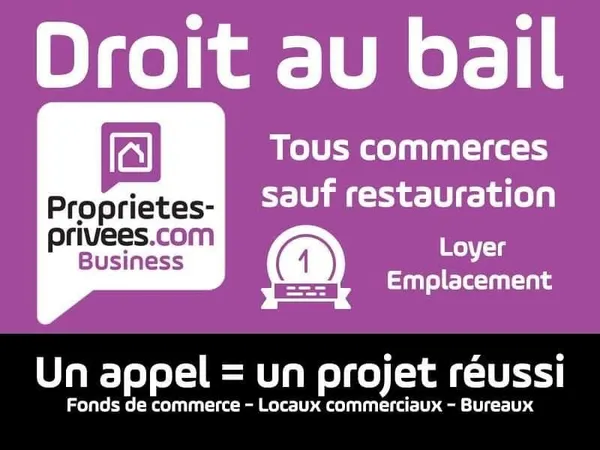 Local 1 pièce 54 m²