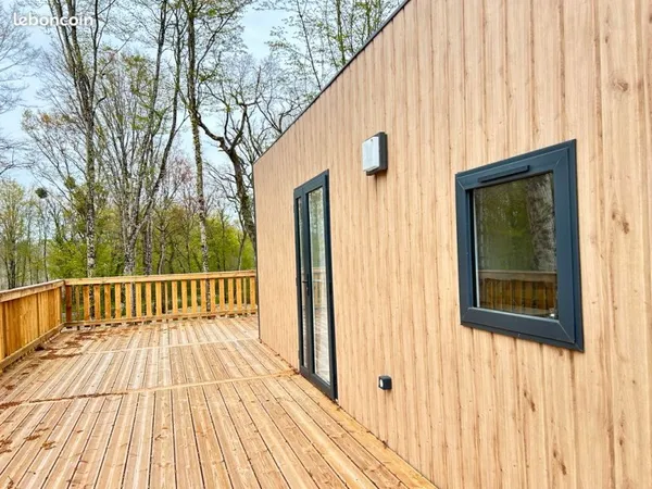 À vendre mobilhome et terrain