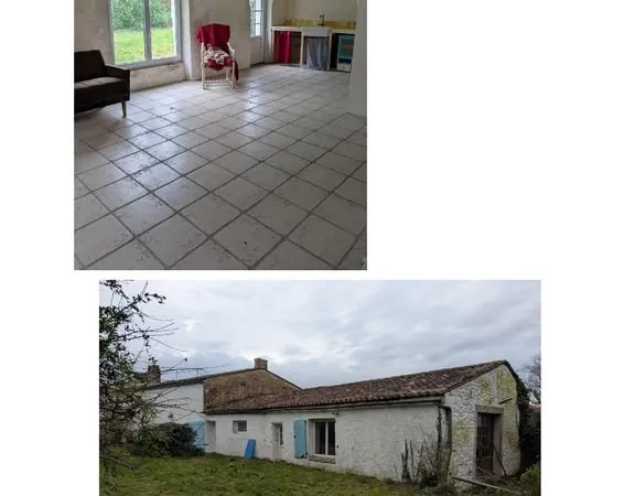 Maison avec terrain agricole 140 000euros