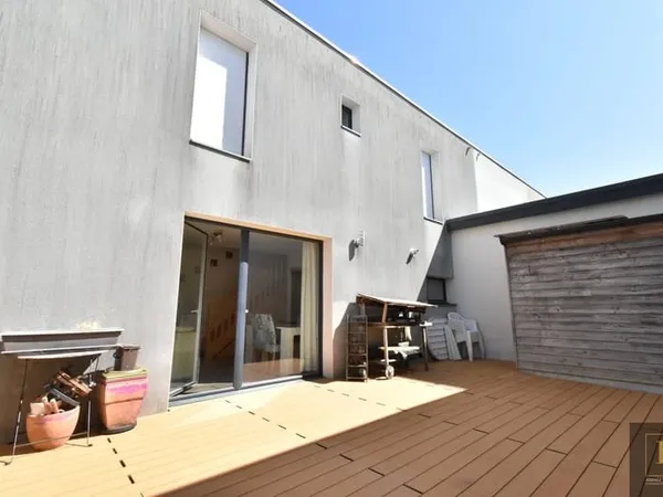Nantes quartier la Chesnaie, maison 3 pièces avec terrasse e