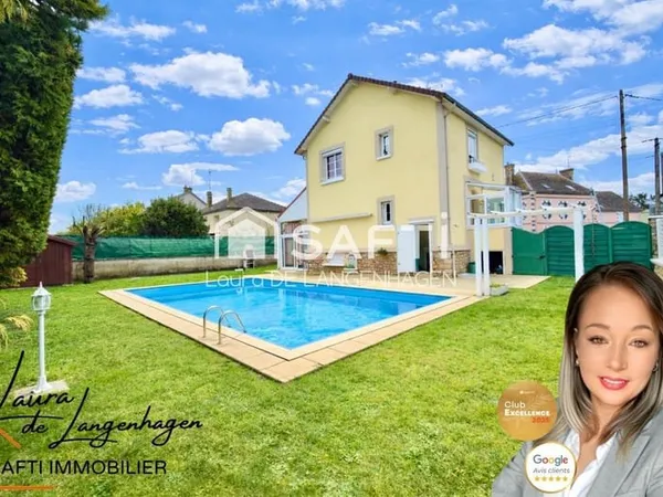 Maison de ville avec piscine