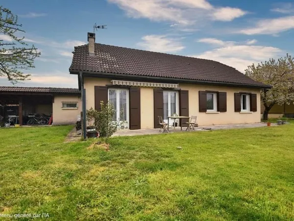Maison de 4 pièces de 82 m² située à Pau