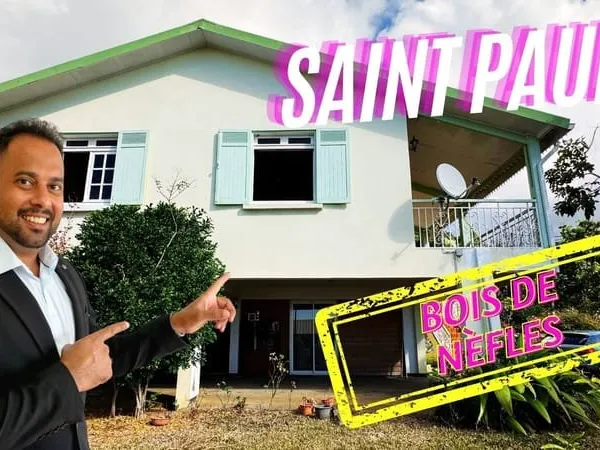 GRANDE MAISON DE TYPE 6 SUR 850 M² À SAINT-PAUL