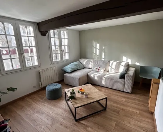 Appartement F2 Bis meublé Rouen Hôtel de Ville