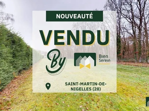 TERRAIN CONSTRUCTIBLE DE 2746 M², CLÔTURÉ ET ARBORÉ