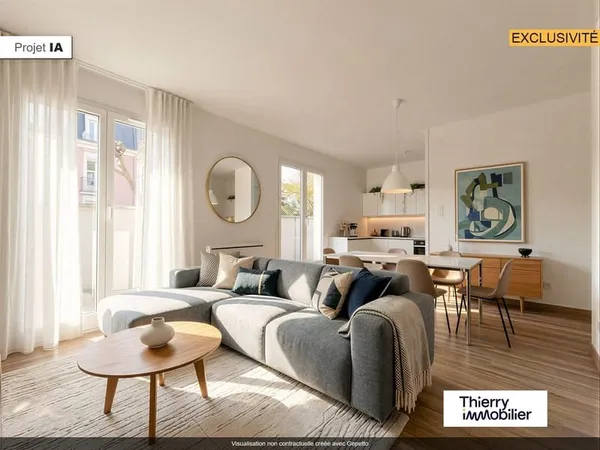 Appartement Nantes 2 pièces 42.30 m2
