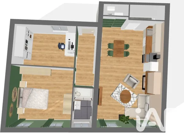 Vente Appartement 3 pièces