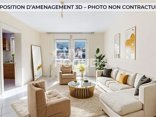 Maison à vendre à Maisonsgoutte - 120 m² - 4 chambres - Terrain de 7,17 ares - Garage