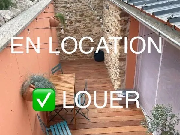 X LOUER - Maison meublée avec jardin - Clermont