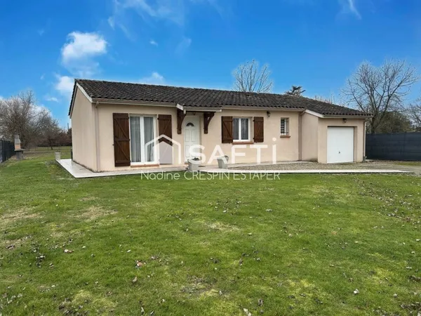 La Ville-Dieu-du-Temple: Maison familiale de plain-pied de type 4 d'environ 95m²