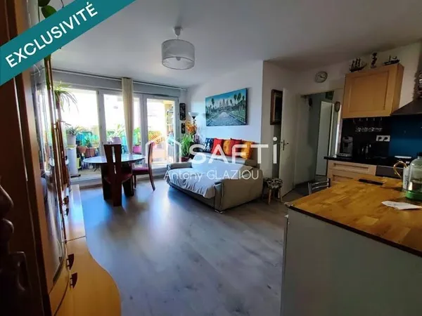 Appartement 3 pièces 62 m²