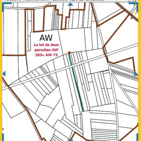 Terrain 315 m²