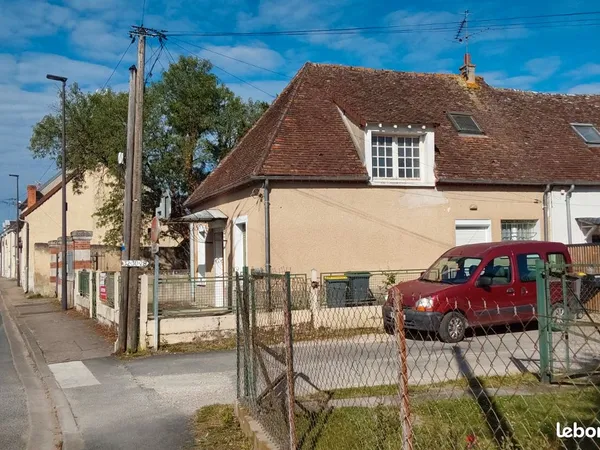 Maison 3 pièces avec travaux