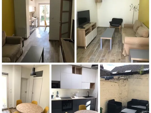 Colocation Étudiante - Maison Rénovée 115m² avec Jardinet