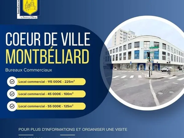 Bureaux 125 m²