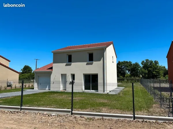🏡 Maison neuve 3 chambres avec jardin et garage - Vendat - disponible immédiatement
