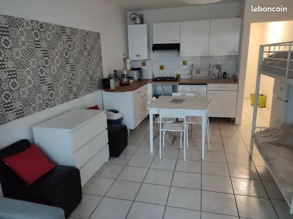 Vend appartement studio vue mer palavals les flots