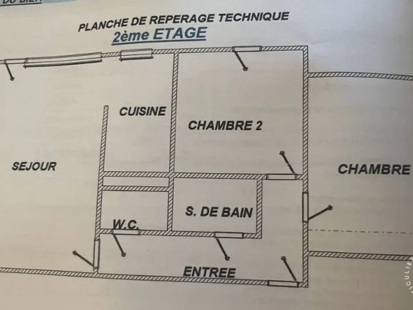 Appartement 3 pièces 68 m²