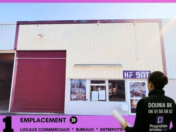 Local commercial 1 pièce 170 m²