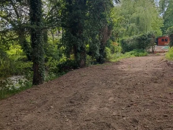 Terrain de loisirs, potager