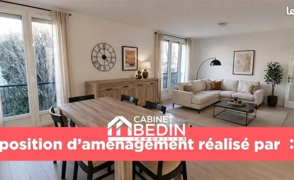 Appartement 4 pièces 82 m²