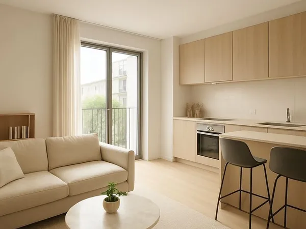 Studio 1 pièce 33 m²