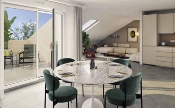 Appartement 3 pièces 61 m²