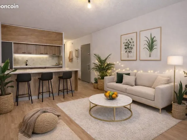 Appartement 2 pièces 35 m²