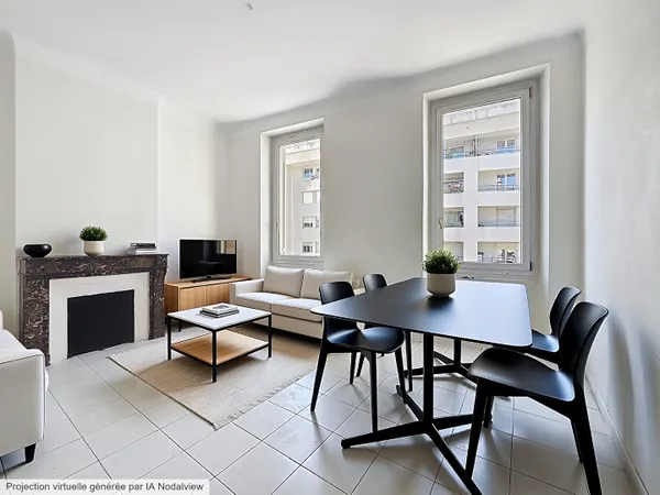 Appartement 3 pièces 60 m²
